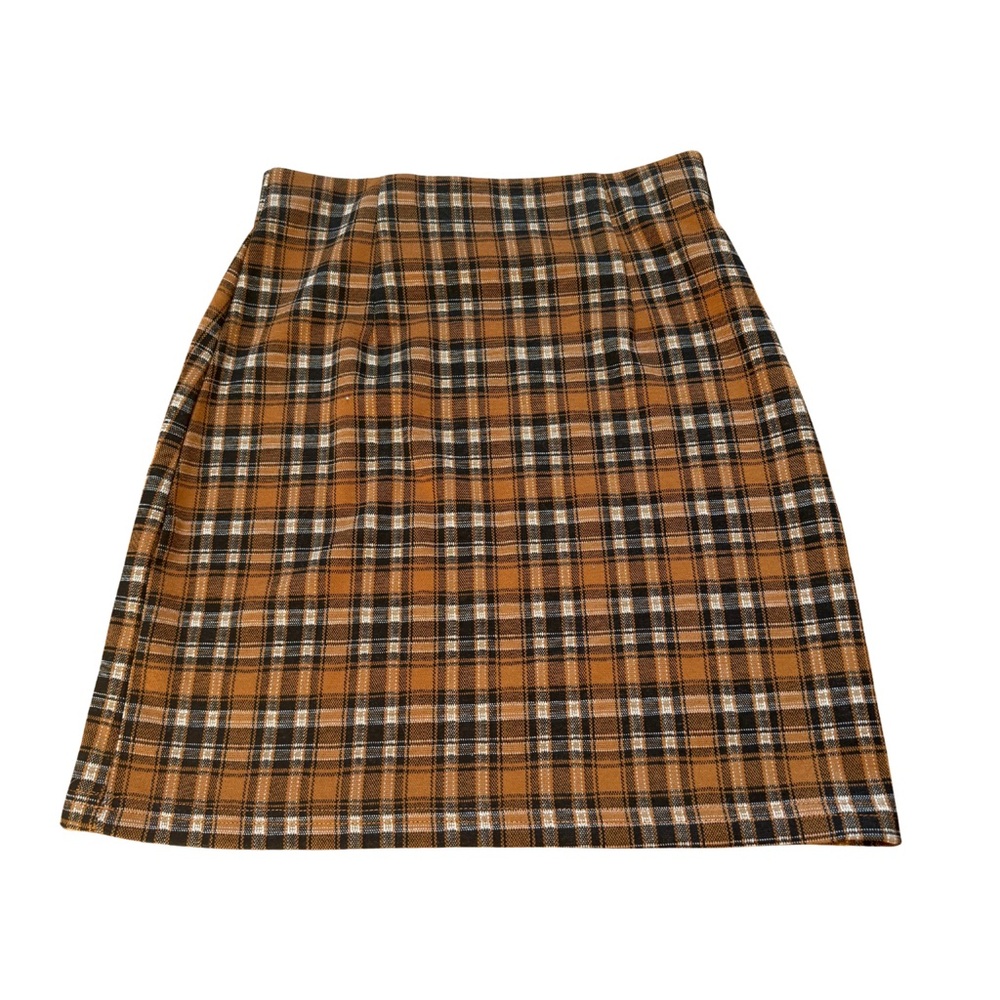 Ardene Plaid A-Line Skirt